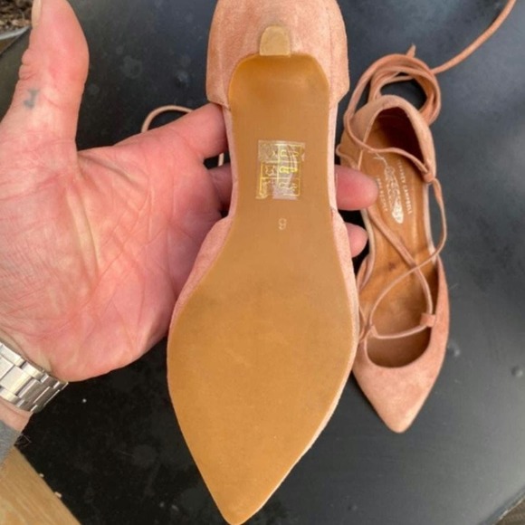 Free People Blush Lace-Up Heels - Picture 8 of 8